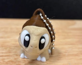 Portachiavi tartaruga, portachiavi tartaruga stampato in 3D, portachiavi tartaruga, portachiavi, tartaruga