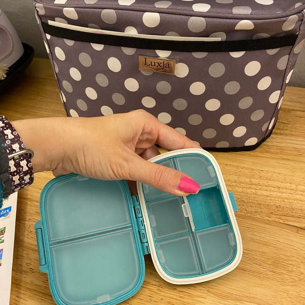 Pill Box With Stickers Etsy