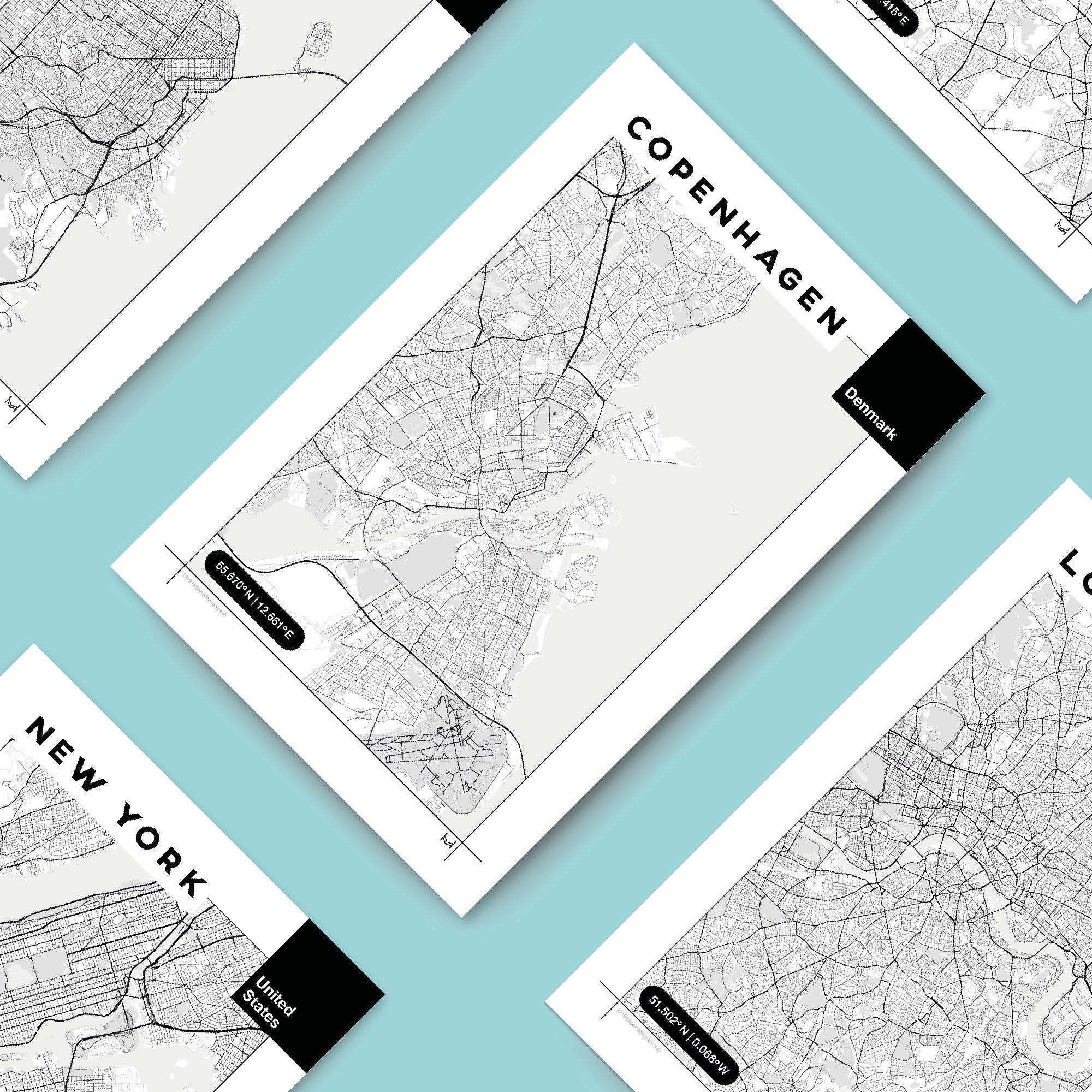 Custom City Map Personalized Map - Il Fullxfull.2100861559 Bk2r