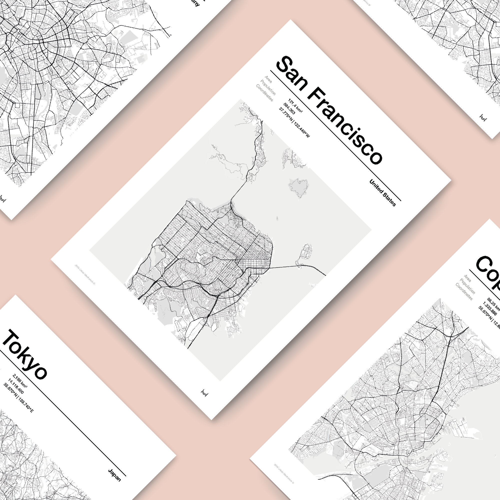 Custom City Map Personalized Map Custom Street Map Travel Map Poster ...