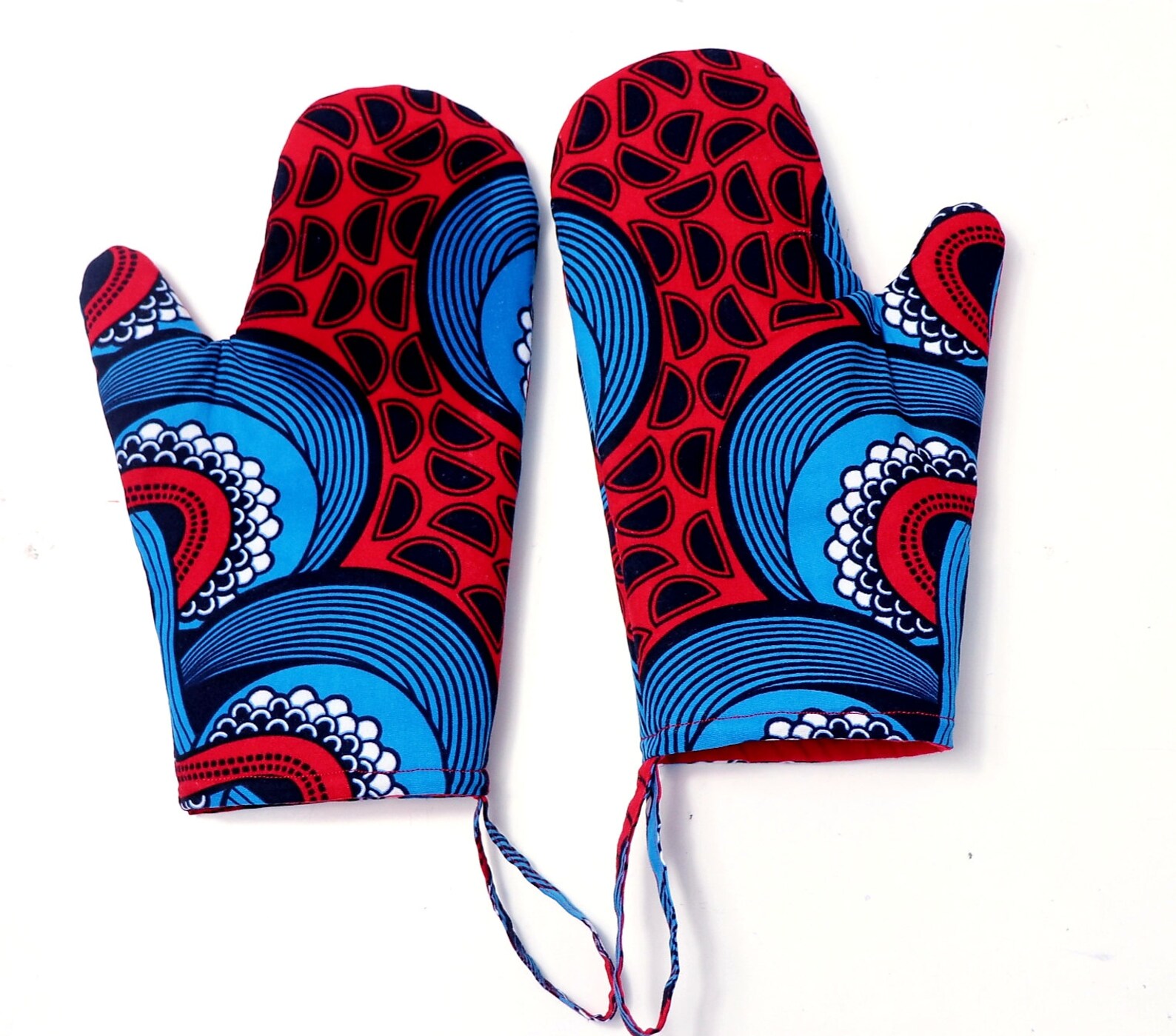 Oven gloves African fabric Oven Mitts Kitchen gloves Etsy