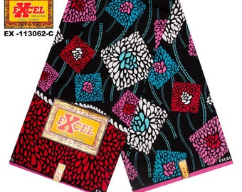 African Fabric, African Print wax cotton, Ankara Fabric, Craft Fabric, African Print Fabric