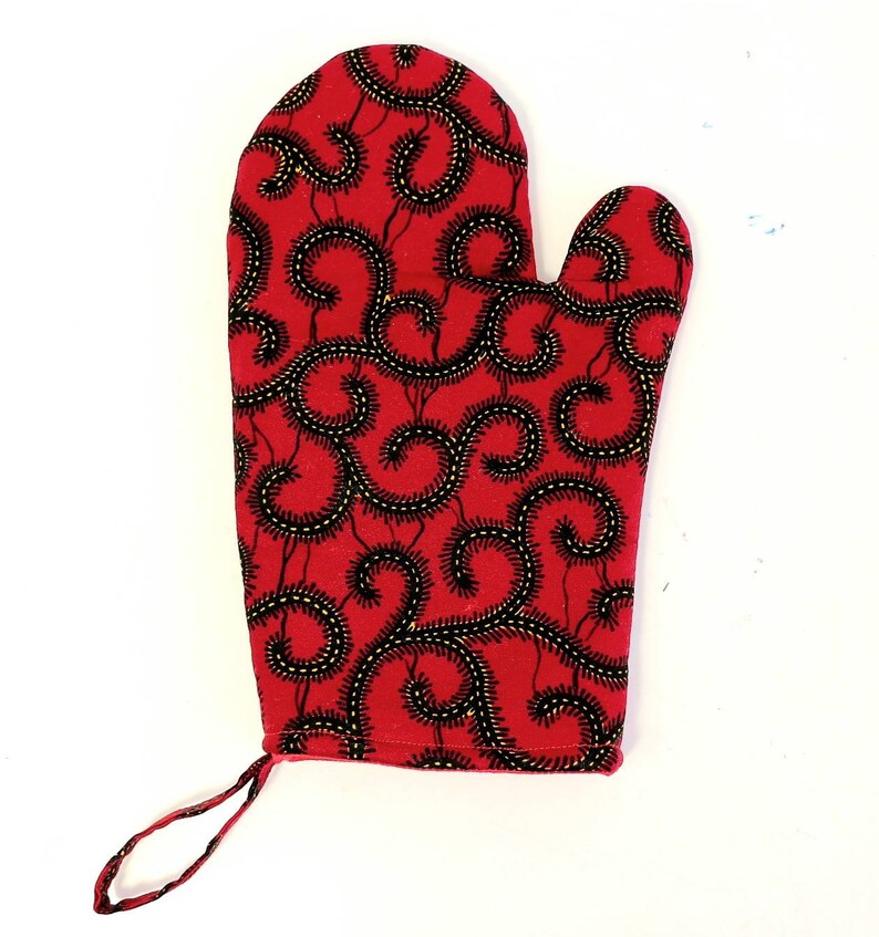 Oven Gloves African Fabric Oven Mitts Kitchen Gloves Etsy