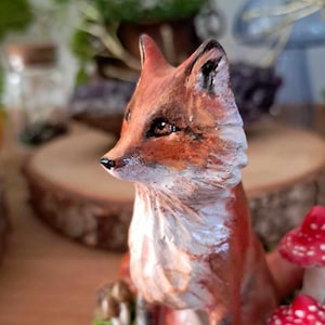 Autumn Statuette - Red Fox