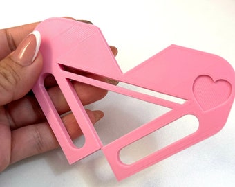 Corner cutter, Ruler for notebooks, planners, boxes and diaries