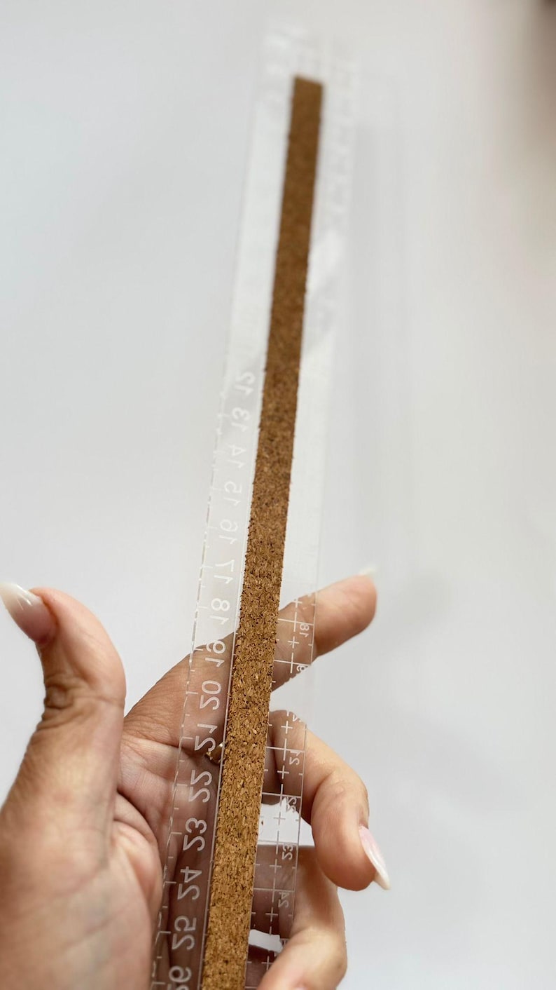 Card Board Ruler Rulers With Transparent Cork for Cardboard, Ruler for Cutting Cardboard ...