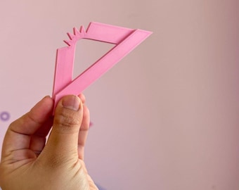 Ruler for cutting rounded corners in fabric, Rulers for notebooks, planners, and diaries, Bibles