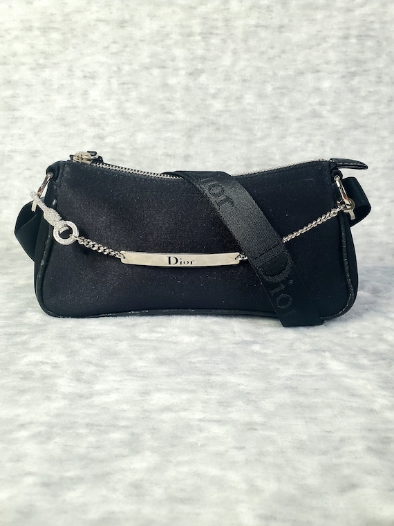 バッグ christianDior Vintage Christian Dior Crystal Hardcore Bag - Etsy