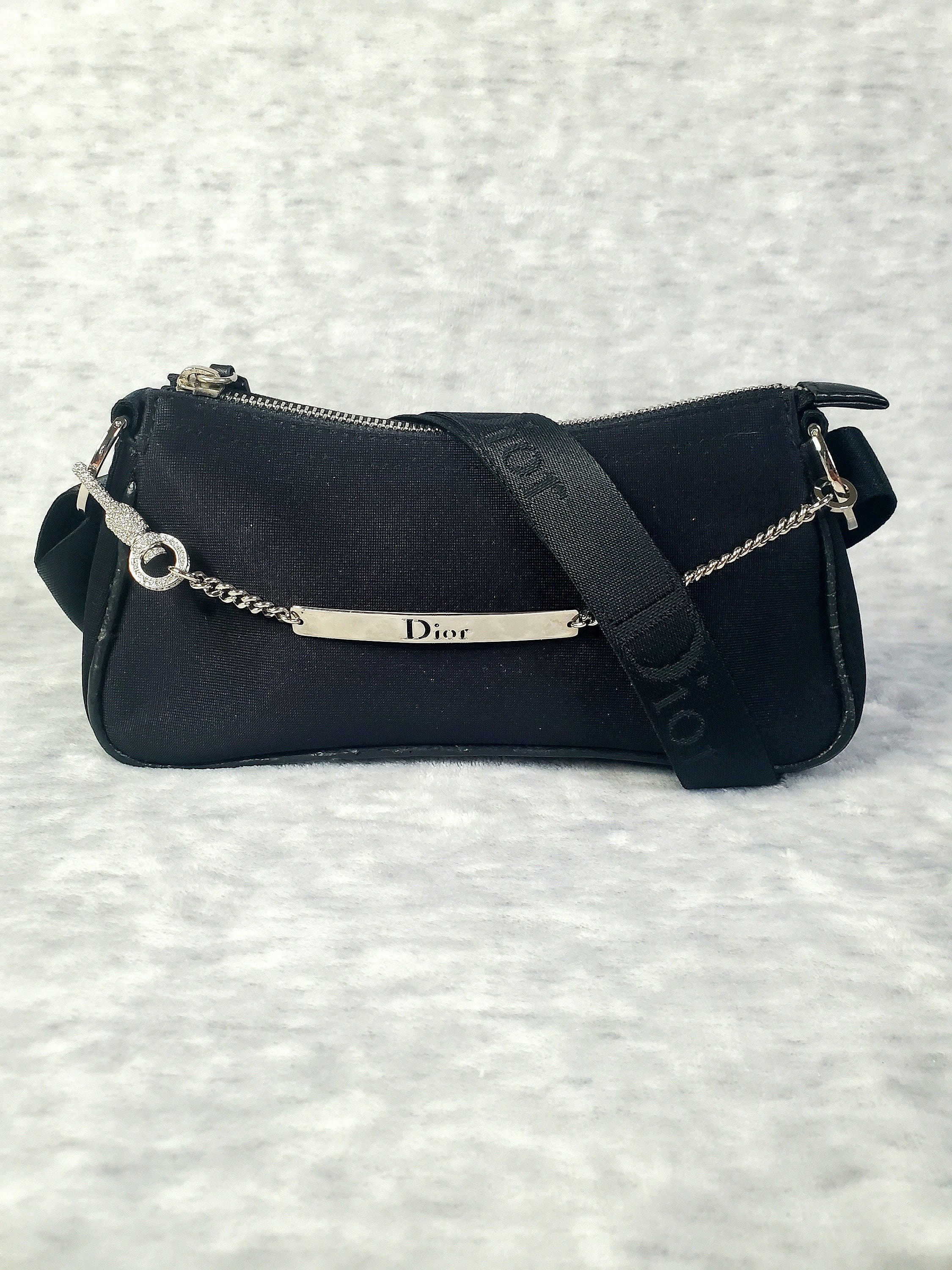 Vintage Christian Dior Crystal Hardcore Bag - Etsy