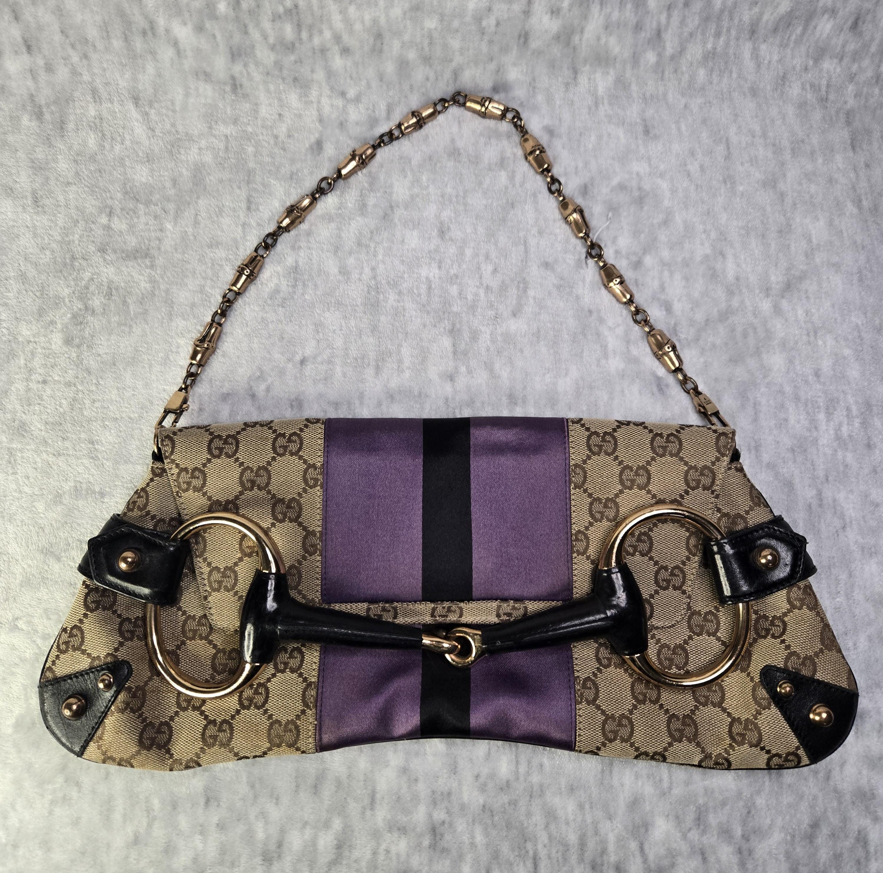 Vintage Gucci X Tom Ford Monogram Horsebit Bag - Etsy