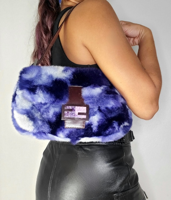 Authentic Vintage Fendi Fur Baguette