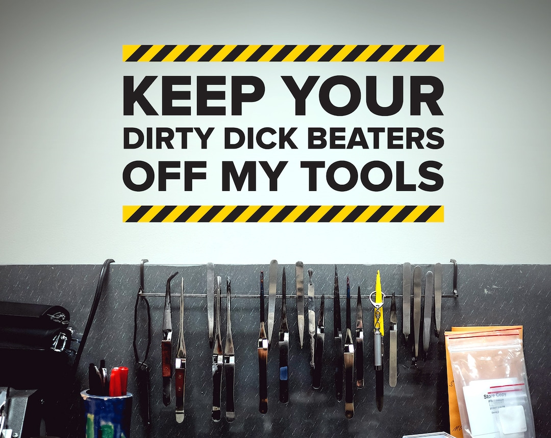 Keep Your Dick Beaters Off My Car Window Decal Sticker | Custom Made In - Foto 2