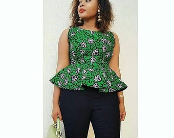 ankara peplum tops 2018