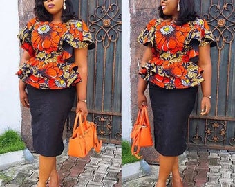 african blouse style