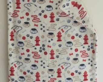 Puppy Dog Fleece Blanket - Pet, Child, Toddler, Baby