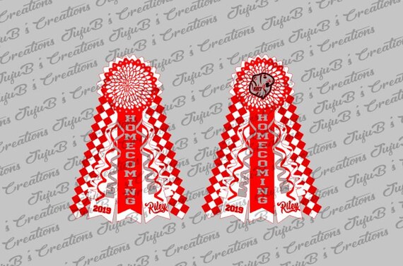 Homecoming Mum Svg File Etsy