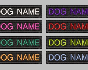 k9 name patches