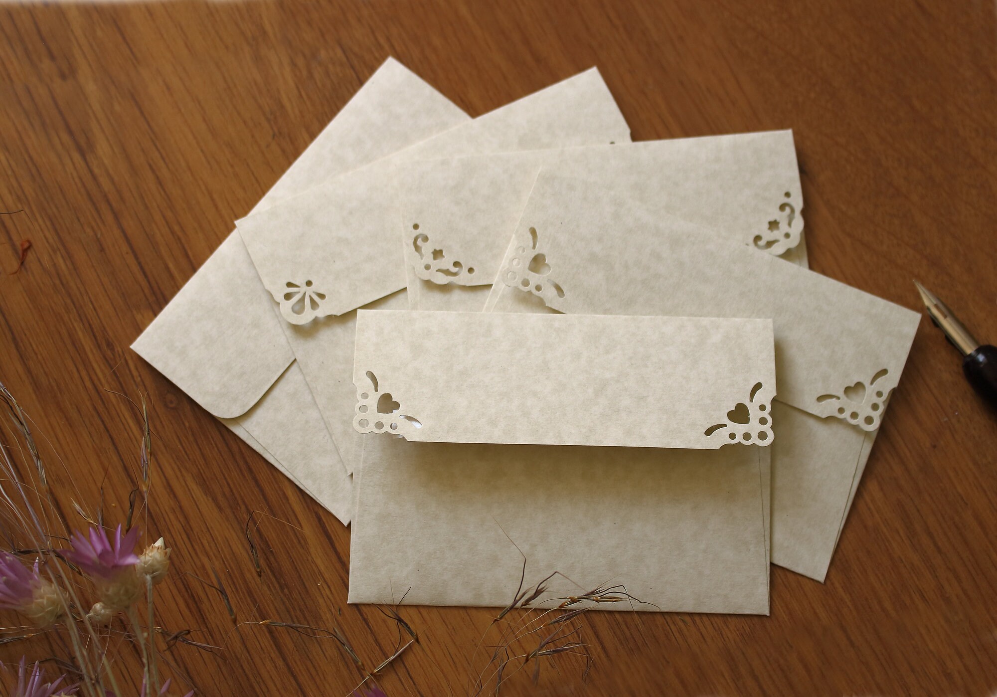 25 A1 Parchment Natural Envelopes Small RSVP Envelopes for Etsy