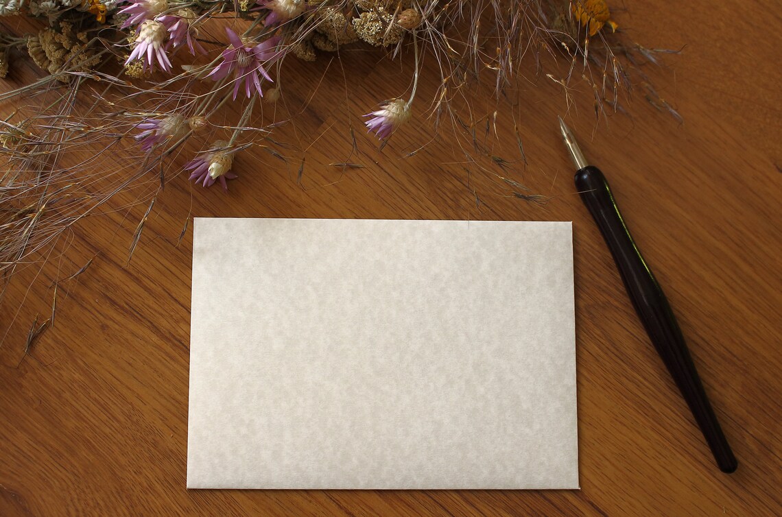 25 C6 Parchment Natural Envelopes for Wedding Invitations Etsy