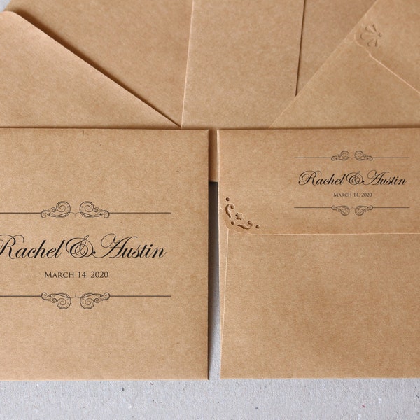 Kraft Cd Sleeve Etsy