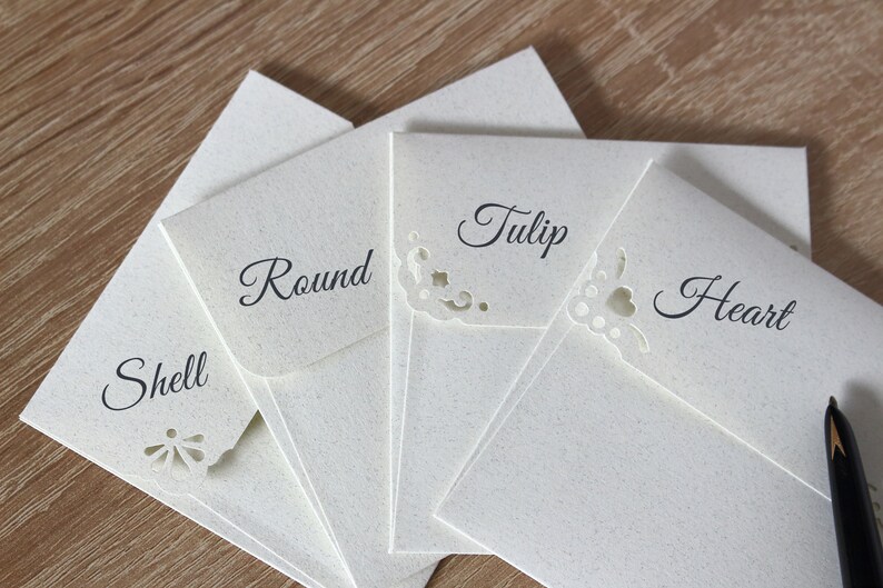 25 10 Envelopes 4 X 9 Natural Chalk White Business Sized Envelopes for