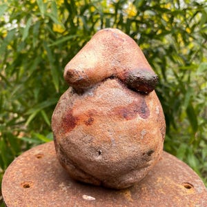 Ancient Goddess Sculpture – Archetypal Female Figure – Saggar Fired Ceramic Art – Primal Earth Energy – Fertility Symbol – Old Venus