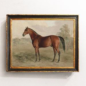 Horse Painting, Equestrian Painting, Horse Print, Equestrian Print, Farmhouse Decor / P542