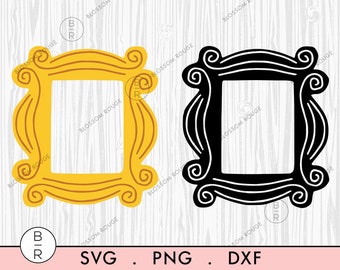 Download Friends Tv Show Frame Etsy