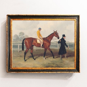 Horse Painting, Equestrian Painting, Horse Print, Horse Art, Horse Lover Gift, Farmhouse Decor / P872
