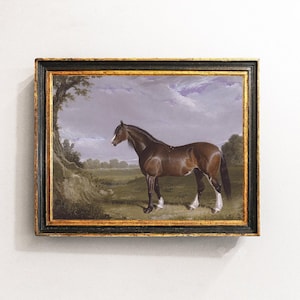 Equestrian Painting, Horse Painting, Horse Print, Equestrian Art, Mailed Print / P120