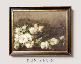 Roses Still Life Painting, Floral Art Print / P445