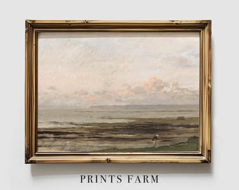 Seascape Painting, Beach Wall Art, Coastal Decor / P15
