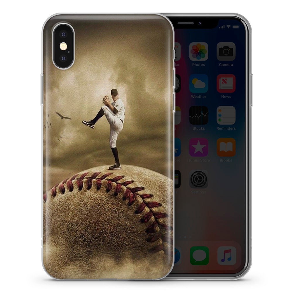 Baseball phone case fits for iPhone 6 7 8 SE2020 11 12 Etsy