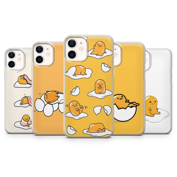 Kawaii Anime phone case Eggs Cover for iPhone 15,14,13,7,8,11,12,Xr,Xs Galaxy S21 FE,S22 Ultra,A12,A32,A52,A20e,A51,A50,A70,A8,S10e Pixel 6A