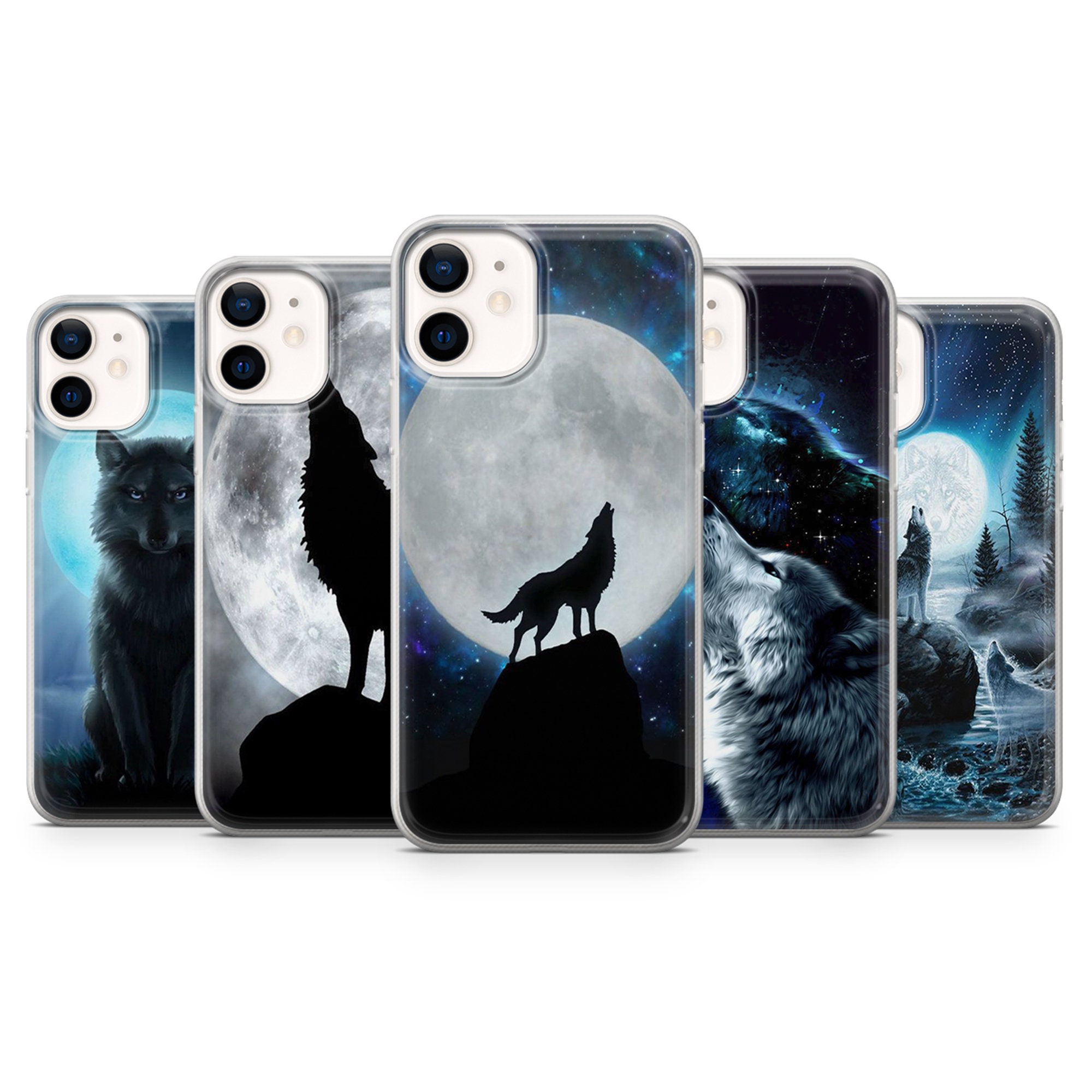 Wolf-Design Hülle Für IPhone 13 – Kratzfest, Stoßdämpfend Für Wolfsliebhaber