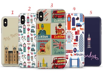 Britain phone case London Cover for iPhone 15,14,13,6,7,8,SE2020,11,12,Xr,Xs Galaxy A20e, A51, S10,A12,S21,S22,A52,A32,A50,A70