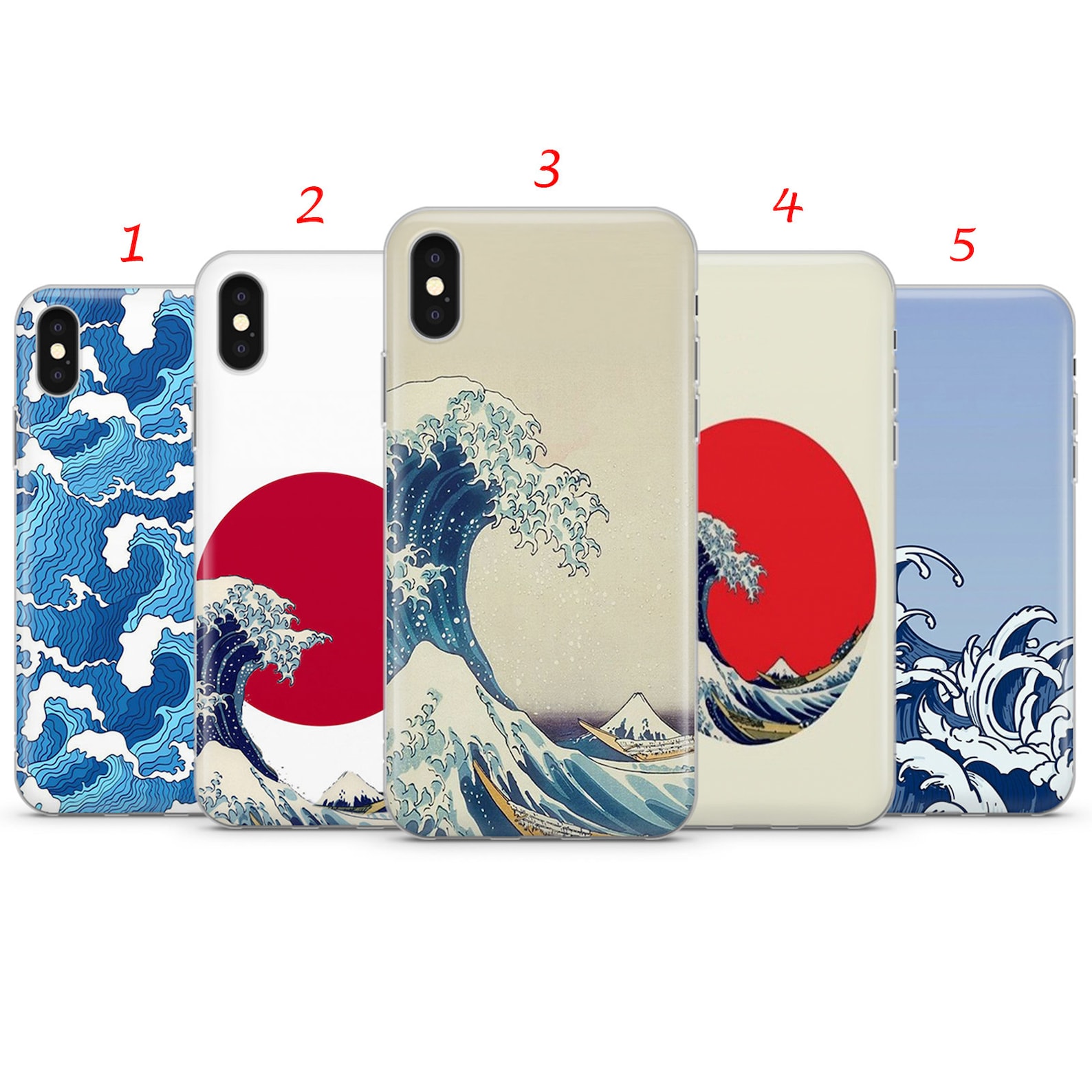 Japanese wave phone case fits for iPhone 6 7 8 SE2020 11 Etsy