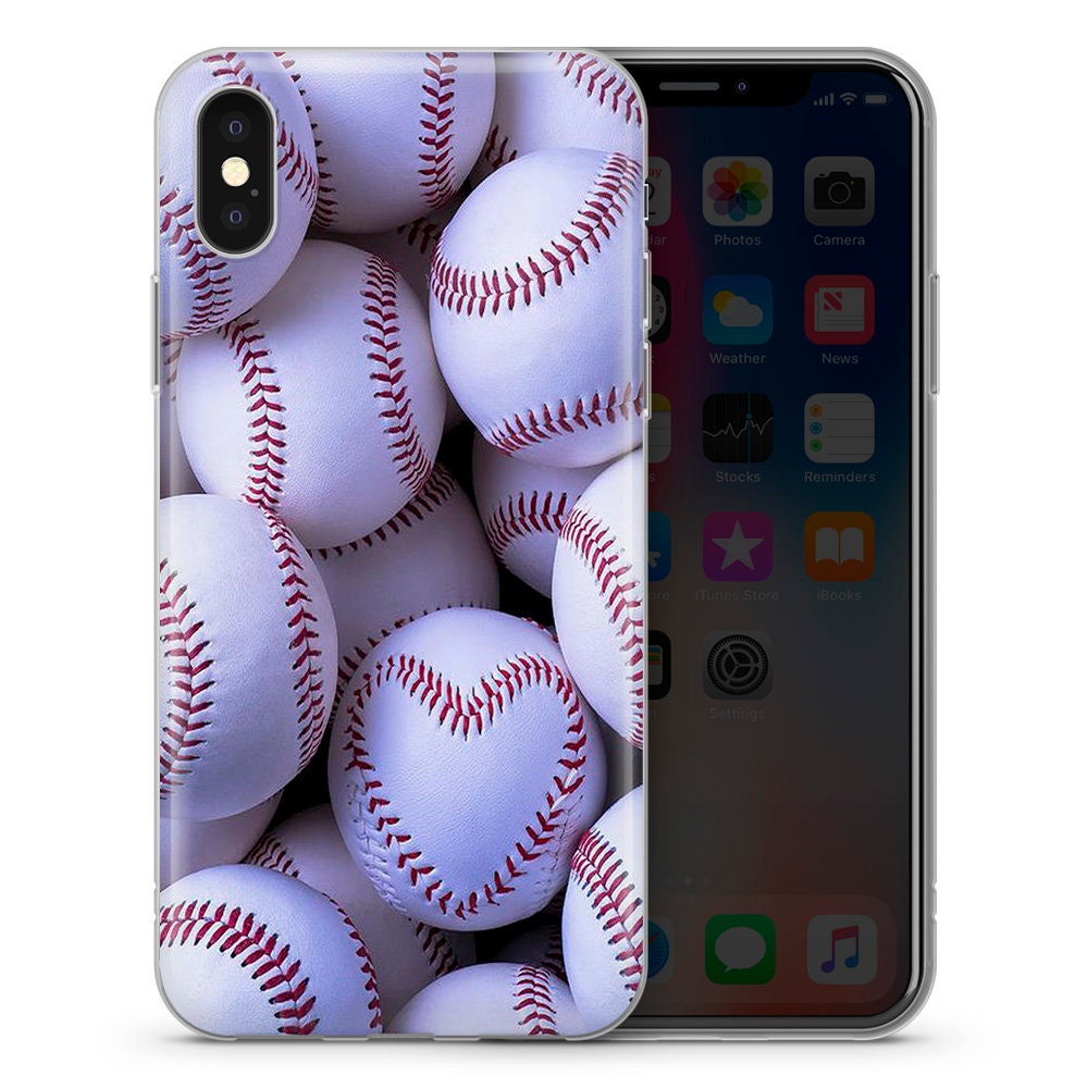 Baseball phone case fits for iPhone 6 7 8 SE2020 11 12 Etsy