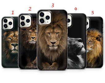 Lion Animal Phone Case, Soft TPU Gel Cover