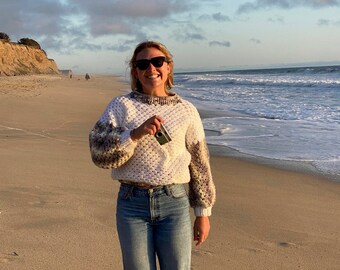 The Sarah Sweater Crochet Pattern