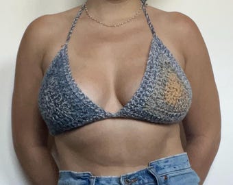 Handmade Crochet Bikini / Bralette Tops
