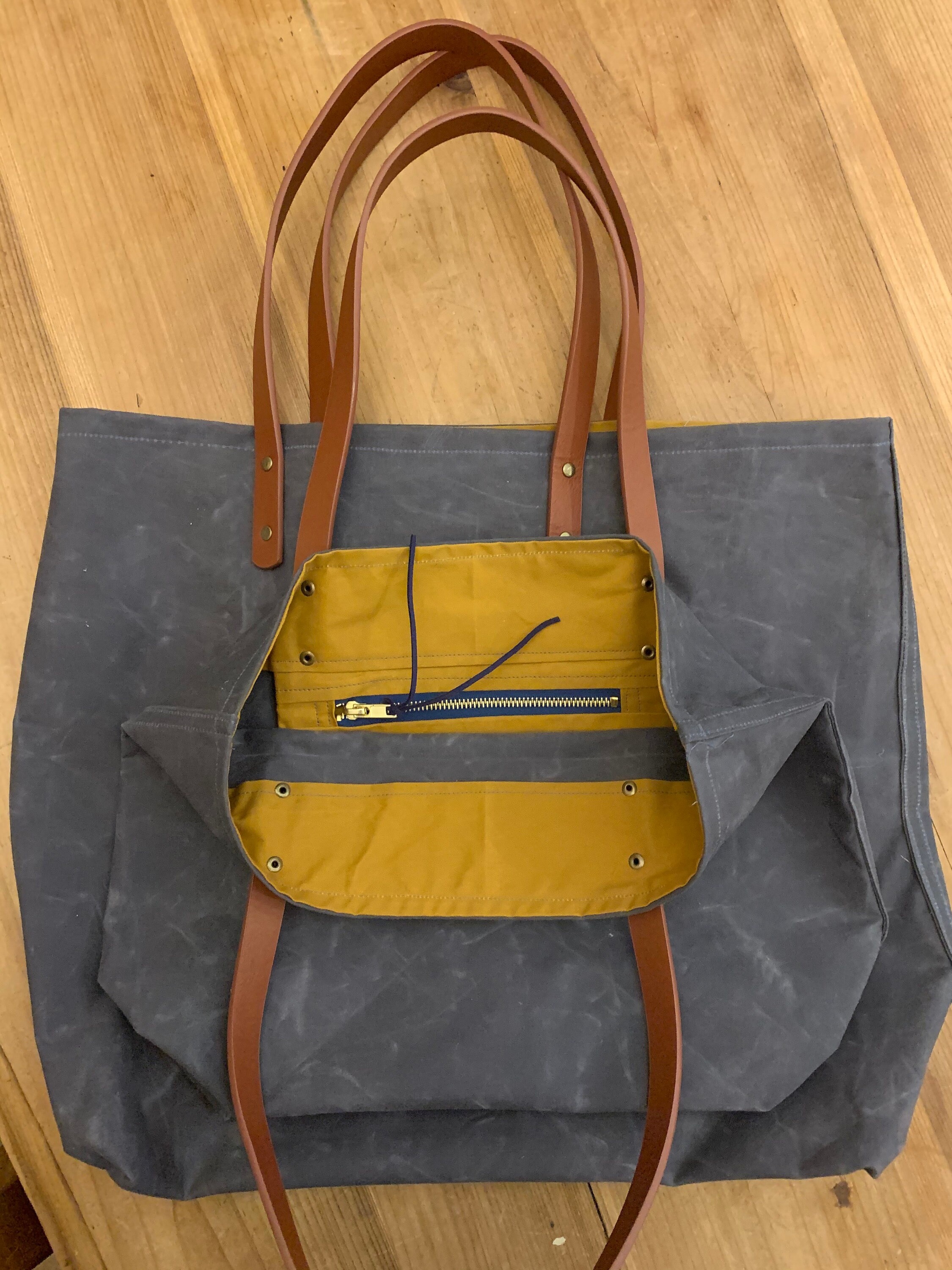 Waxed Canvas Bag Canvas Bag Canvas Bag Shoulder Bag Etsy