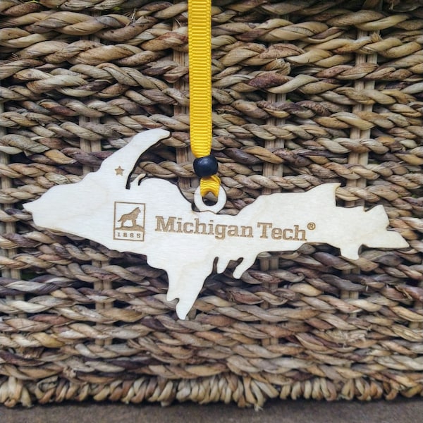 Michigan Tech Upper Peninsula Ornament