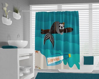 Bushes Shower Curtain Brower Sloth Sloth Brown Sloth Shower Curtain Bushes Sloth Shower Curtain Bathroom Partition Curtain