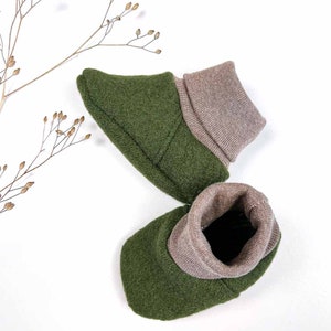 Wool walk baby children's shoes, baby shoes, baby shoes, carrying shoes, lined image 2