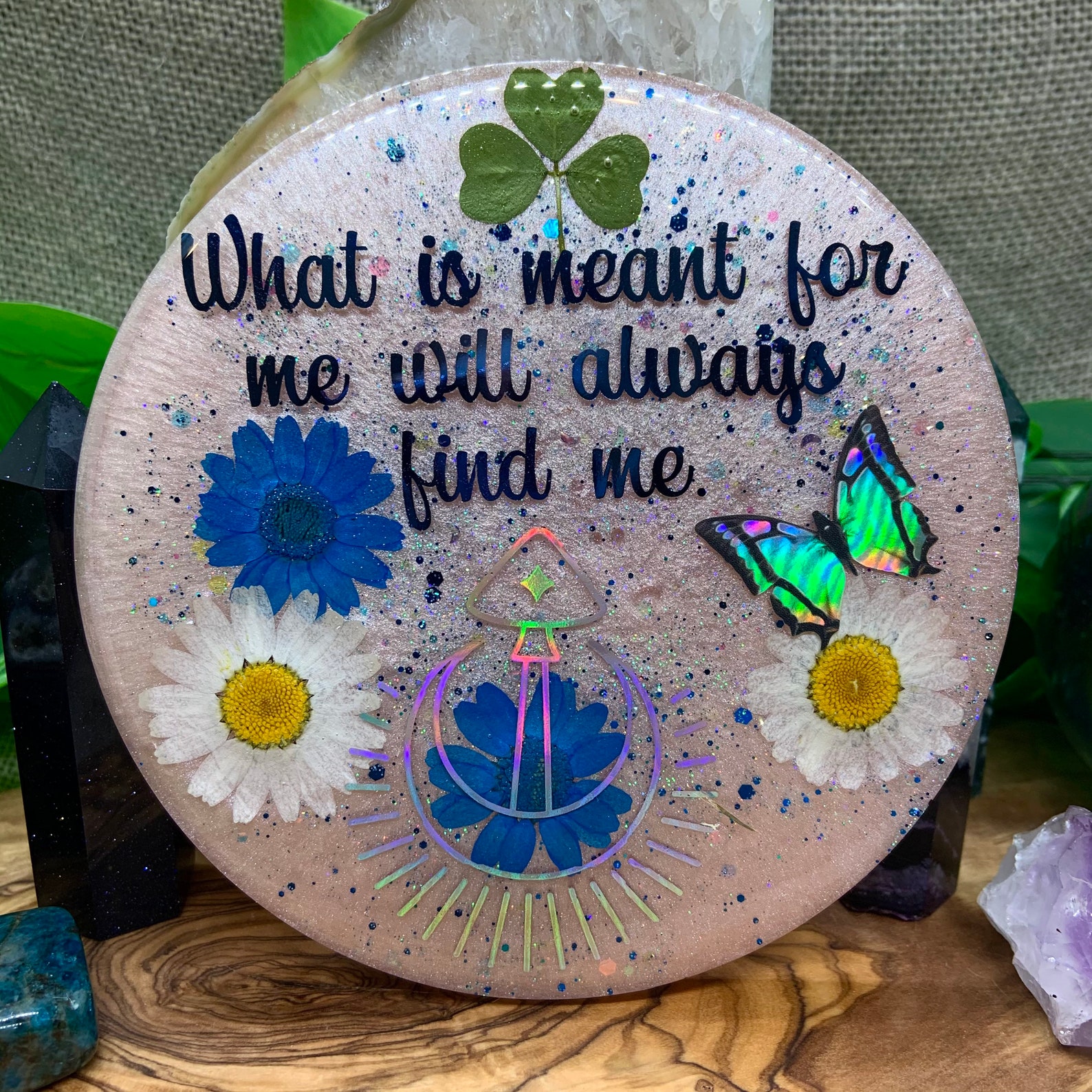 What is meant for me will always find me resin wall hanging etsy