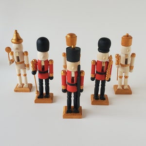Christmas Wooden Nutcracker Decor|Christmas Decor|Christmas Gift|Christmas Ornament|Wooden Gift|Gifts for Kids|Wooden Decor|Desk Decor