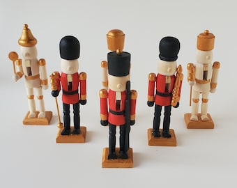 Christmas Wooden Nutcracker Decor|Christmas Decor|Christmas Gift|Christmas Ornament|Wooden Gift|Gifts for Kids|Wooden Decor|Desk Decor