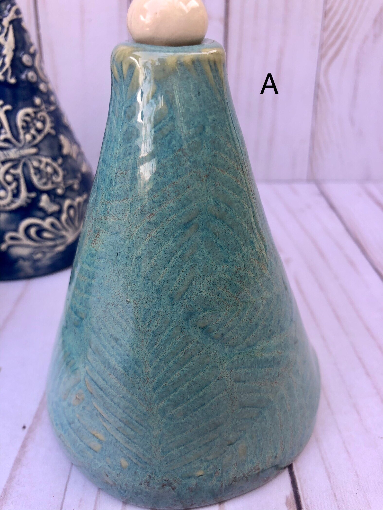 Ceramic Oil Lamp/ Ceramic Oil Candle/ Clay oil Lamp/ Oil Etsy