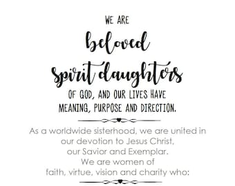 Tema da Declaração SUD RS - P&B para Impressão - Ferramenta para Memorização